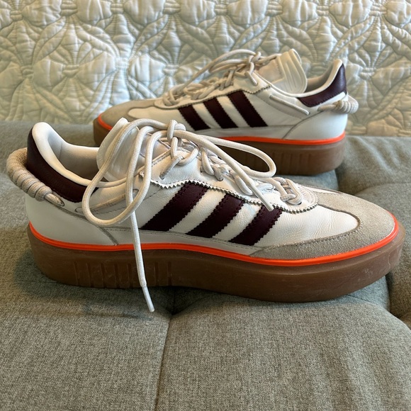 SUPER SLEEK 72 Beyonce Ivy Park Adidas Maroon Sneaker - Picture 6 of 10